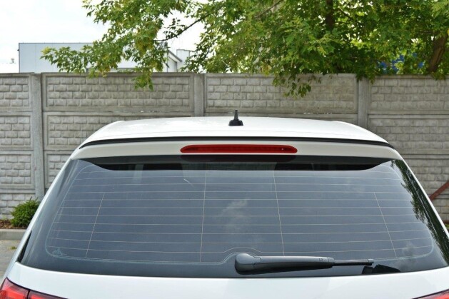 Heck Spoiler Aufsatz Abrisskante passend für VW Golf Mk7 Standard schwarz Hochglanz