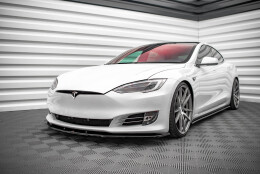 Cup Spoilerlippe Front Ansatz V.1 Tesla Model S Facelift...