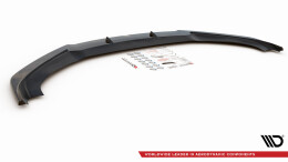 Cup Spoilerlippe Front Ansatz V.1 passend für Tesla Model S Facelift schwarz Hochglanz