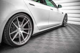Seitenschweller Ansatz Cup Leisten Tesla Model S Facelift...