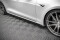 Seitenschweller Ansatz Cup Leisten passend für Tesla Model S Facelift schwarz Hochglanz