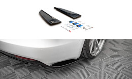 Heck Ansatz Flaps Diffusor passend für Tesla Model S...