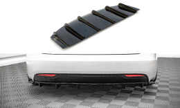 Heck Ansatz Diffusor passend für Tesla Model S...