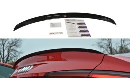 Heck Spoiler Aufsatz Abrisskante passend für Audi A5 S-Line F5 Coupe schwarz Hochglanz