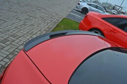 Heck Spoiler Aufsatz Abrisskante passend für Audi A5 S-Line F5 Coupe schwarz Hochglanz