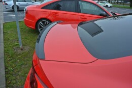 Heck Spoiler Aufsatz Abrisskante für Audi A5 S-Line F5 Coupe schwarz matt