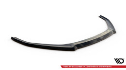 Cup Spoilerlippe Front Ansatz V.2 passend für Audi S5 / A5 S-Line F5 Coupe / Sportback schwarz Hochglanz