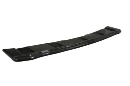 Mittlerer Cup Diffusor Heck Ansatz passend für Audi A5 F5 S-Line schwarz Hochglanz