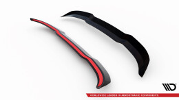 Heck Spoiler Aufsatz Abrisskante V.1 passend für Ford Fiesta Mk8 ST / ST-Line schwarz Hochglanz