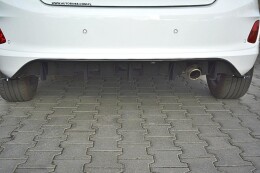 Heck Ansatz Diffusor passend für Ford Fiesta Mk8 ST-Line Carbon Look