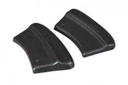 Heck Ansatz Flaps Diffusor V.1 passend für Ford Fiesta Mk8 ST-Line schwarz Hochglanz