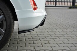 Street+ Heck Ansatz Flaps V.1 passend für Ford Fiesta Mk8 ST-Line schwarz Hochglanz