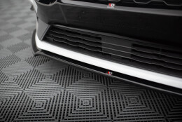 Cup Spoilerlippe Front Ansatz V.1 passend für Ford Fiesta Mk8 ST / ST-Line schwarz Hochglanz