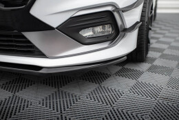 Cup Spoilerlippe Front Ansatz V.3 passend für Ford Fiesta Mk8 ST / ST-Line schwarz Hochglanz