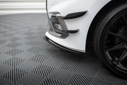 Cup Spoilerlippe Front Ansatz V.3 passend für Ford Fiesta Mk8 ST / ST-Line schwarz Hochglanz