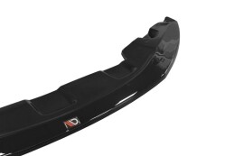 Cup Spoilerlippe Front Ansatz V.1 passend für BMW M6 E63 schwarz Hochglanz