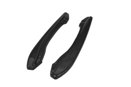 Heck Ansatz Flaps Diffusor passend für BMW M6 E63 Carbon Look