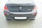 Heck Ansatz Flaps Diffusor passend für BMW M6 E63 Carbon Look