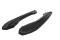 Heck Ansatz Flaps Diffusor passend für BMW M6 E63 Carbon Look