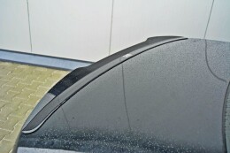 Heck Spoiler Aufsatz Abrisskante für BMW M6 E63 schwarz Hochglanz
