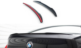Heck Spoiler Aufsatz Abrisskante passend für BMW M6 / 6 E63 schwarz Hochglanz