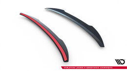 Heck Spoiler Aufsatz Abrisskante passend für BMW M6 / 6 E63 schwarz Hochglanz
