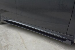 Street Pro Seitenschweller Ansatz Cup Leisten V.1 für Mercedes CLA A45 AMG C117 FL