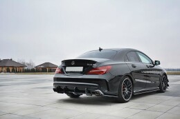 Heck Ansatz Diffusor passend für Heckschürze V.1 passend für Mercedes CLA A45 AMG C117 Facelift