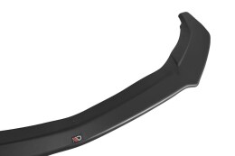 Cup Spoilerlippe Front Ansatz V.2 passend für Mercedes CLA A45 AMG C117 Facelift schwarz Hochglanz