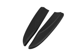Heck Ansatz Flaps Diffusor passend für Mercedes CLA A45 AMG C117 Facelift schwarz Hochglanz