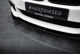 Cup Spoilerlippe Front Ansatz V.1 passend für BMW 5er G30/ G31 M-Paket schwarz Hochglanz
