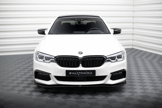 Cup Spoilerlippe Front Ansatz V.2 passend für BMW 5er G30/ G31 M-Paket schwarz Hochglanz