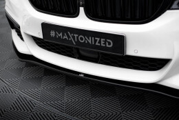 Cup Spoilerlippe Front Ansatz V.2 passend für BMW 5er G30/ G31 M-Paket schwarz Hochglanz