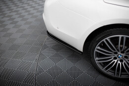 Heck Ansatz Flaps Diffusor passend für BMW 5er G30/ G31 M-Paket schwarz Hochglanz