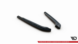 Heck Ansatz Flaps Diffusor passend für BMW 5er G30/ G31 M-Paket schwarz Hochglanz