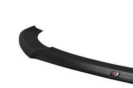 Street+ Spoilerlippe Front Ansatz V.1 passend für Audi S7 / A7 S-Line C7 schwarz Hochglanz