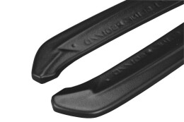 Heck Ansatz Flaps Diffusor V.1 passend für Audi A7 Mk1 S-Line schwarz Hochglanz