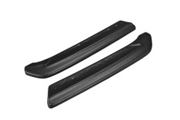 Heck Ansatz Flaps Diffusor V.1 passend für Audi A7 Mk1 S-Line schwarz Hochglanz