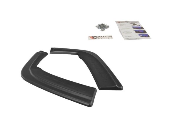 Heck Ansatz Flaps Diffusor passend für BMW M3 E46 Coupe Carbon Look