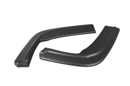 Heck Ansatz Flaps Diffusor passend für BMW M3 E46 Coupe schwarz Hochglanz