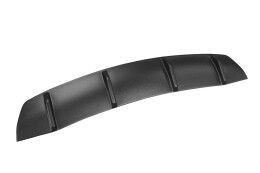 Heck Ansatz Diffusor für Audi A7 S-Line C7 schwarz Hochglanz