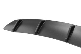 Heck Ansatz Diffusor passend für Audi A7 Mk1 S-Line schwarz Hochglanz