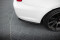 Heck Ansatz Flaps Diffusor passend für BMW 3er E90 M Paket schwarz Hochglanz