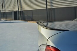 Heck Spoiler Aufsatz Abrisskante für BMW 3er E90 M Paket schwarz Hochglanz