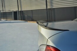 Heck Spoiler Aufsatz Abrisskante passend für BMW 3er E90 M Paket schwarz Hochglanz