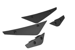 Stoßstangen Flaps Wings vorne Canards passend für Ford Fiesta Mk8 ST/ ST-Line