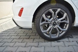 Sport Heck Ansatz Flaps Diffusor passend für Ford Fiesta Mk8 ST-Line