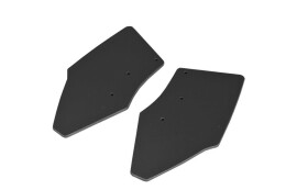 Sport Heck Ansatz Flaps Diffusor passend für Ford Fiesta Mk8 ST-Line