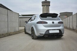 Heck Ansatz Diffusor passend für Heckschürze V.1 passend für Seat Leon Mk2 Cupra/ FR