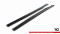 Seitenschweller Ansatz Cup Leisten passend für Mercedes A W176/ CLA 117 AMG/ CLA 117 AMG LINE Facelift schwarz Hochglanz